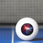 Gloeiende rode libellen pingpongballen (Net)