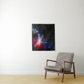 Gloeiende rode libellen wandkleed (In situ)