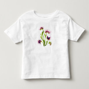 Gloeiende Venusvliegenvanger Kinder Shirts