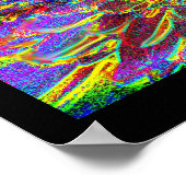 Gloeiende vlinder en ventilator poster (Hoek)