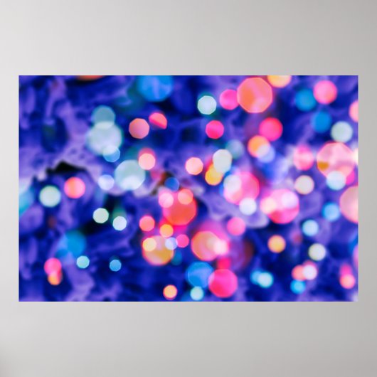 gloeilamp achtergrond:vervagen van C Poster (Voorkant)