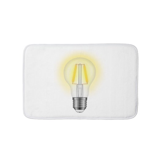 Gloeilamp Badmat (Voorkant)