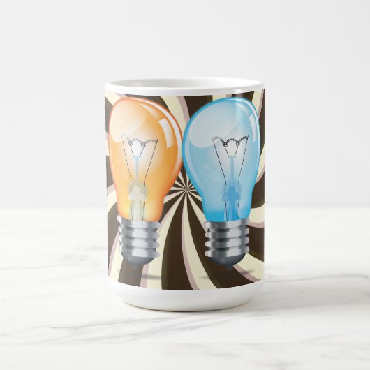 Gloeilamp Koffiemok (Center)