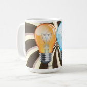 Gloeilamp Koffiemok (Voorkant links)