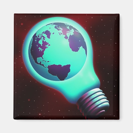 gloeilamp magneet (Voorkant)