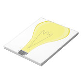 gloeilamp notitieblok (Gedraaid)