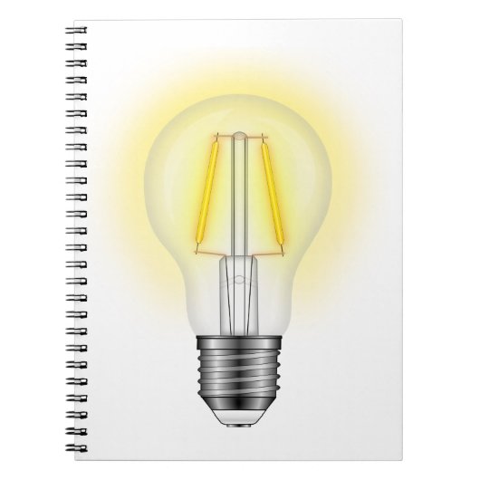 Gloeilamp Notitieboek (Voorkant)