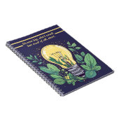 gloeilamp notitieboek (Rechterzijde)