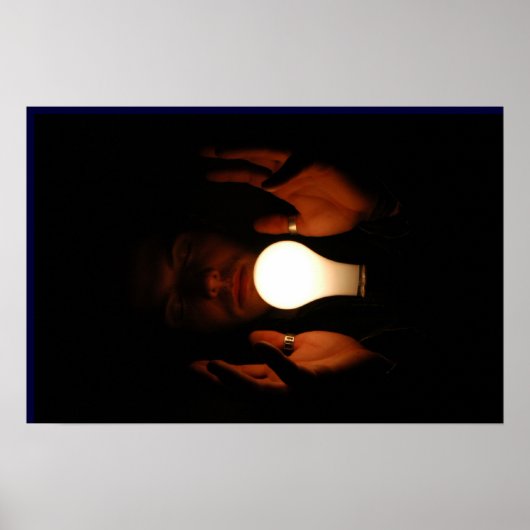 gloeilamp poster (Voorkant)