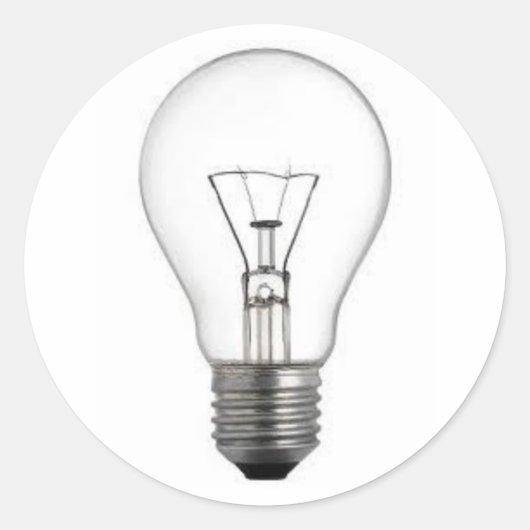 Gloeilamp stickers (Voorkant)