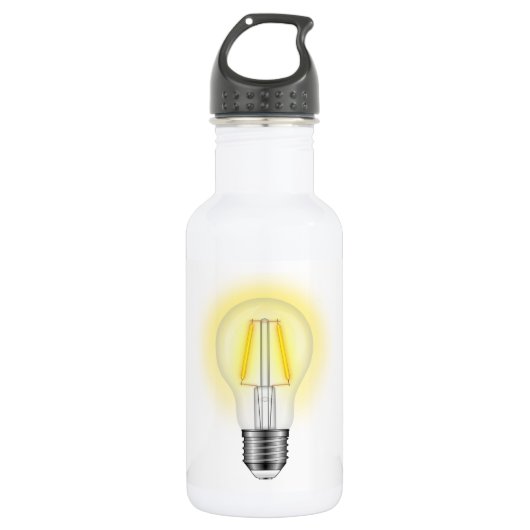 Gloeilamp Waterfles (Voorkant)