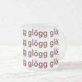 Glogg Glogg Funny Scandinavian Liquor Matglas Koffiemok (Voorkant rechts)