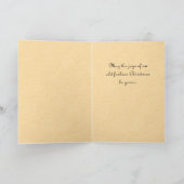Gloire à Dieu Carte de Noël (Intérieur)
