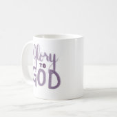 Gloire à Dieu Mug (Devant gauche)