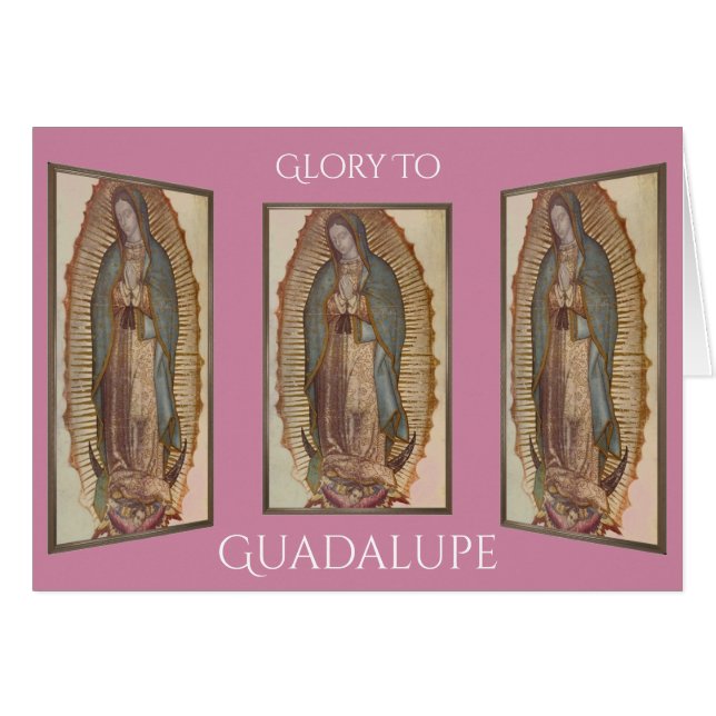 gloire à guadalupe (Devant horizontal)