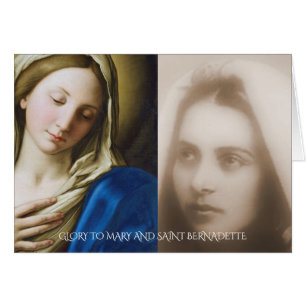 GLOIRE À MARY ET SAINT BERNADETTE