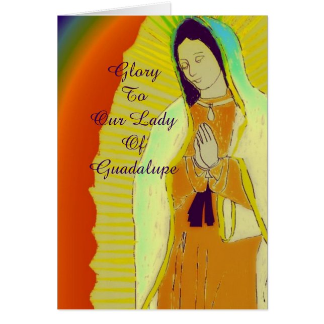 gloire à notre dame de guadalupe (Devant)