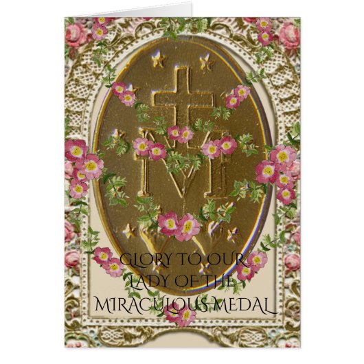 GLOIRE À NOTRE DAME DE LA MÉDAILLE MIRACULEUSE (Devant)