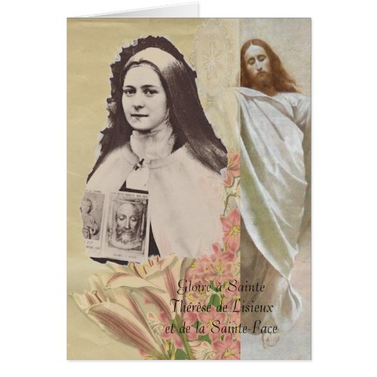 Gloire à Sainte Thérèse et de la Sainte Face (Devant)
