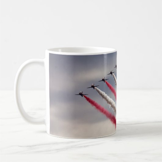Gloire à Skyward : Mug de survol patriotique (Gauche)