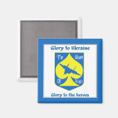 Gloire Aux Héros Ukraine Fighter Ace Magnet (Recto/Verso)
