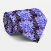 Gloire Bleue De La Cravate Florale De Neige (Roulé)