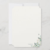 Gloire brillante Photo Invitation religieuse (Dos)