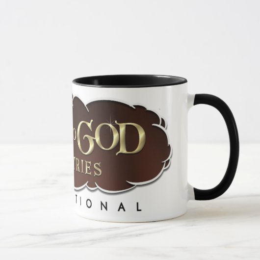 Gloire dans la tasse de sonnerie de Dieu (Droite)