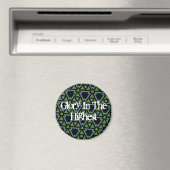 Gloire Dans Le Plus Haut Magnet - Motif Rom (In Situ (Lave-vaisselle))