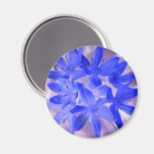 Gloire De La Neige Chocking Magnet Bleu (Recto/Verso)