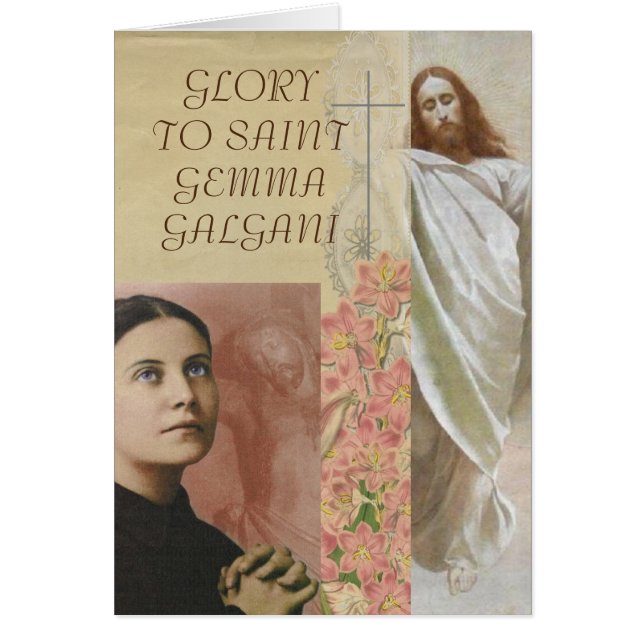 GLOIRE DE SAINT GEMMA GALGANI (Devant)