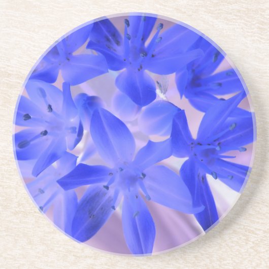 Gloire Des Dessous de verre Bleus Chockants De Nei (Devant)