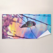 GLOIRE DU LEVER HUMMINGBIRD (Serviette de bain)