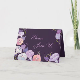 Gloire du matin : carte Faire-part de mariage