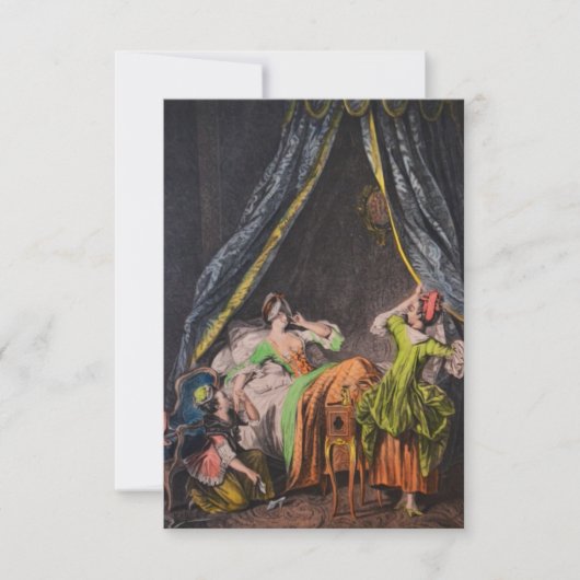 Gloire du matin ~ Invitations / RSVP (Devant)