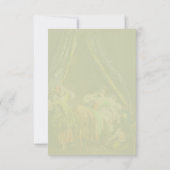 Gloire du matin ~ Invitations / RSVP (Dos)