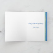 Gloire du matin Septembre Carte d'anniversaire, fi (Intérieur)