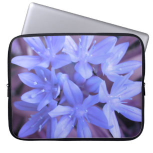 Gloire du sac d'ordinateur portable bleu neige
