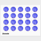 Gloire Du Sticker Bleu Chocking De Neige (Feuille)
