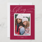 Gloire Élégante À Dieu Carte photo de Fêtes Religi (Devant)