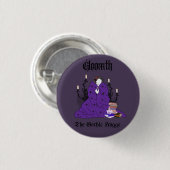 Gloomth - The Gothic Hygge Button (Voorkant /achterkant)