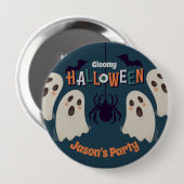 Gloomy Halloween - Ronde Button 4,0 Cm (Voorkant /achterkant)