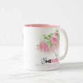 Gloria Gemma SheRose 2023 Mug de café commémoratif (Devant droit)