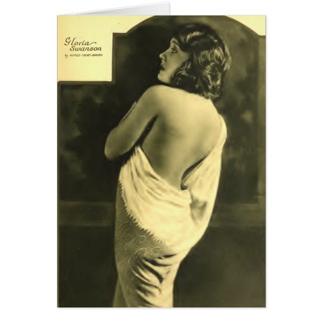 Gloria Swanson 1924 Hurrell-portret (Voorkant)