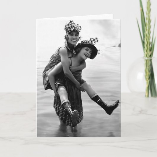 Gloria Swanson en Phyllis Haver Kaart (Voorkant)