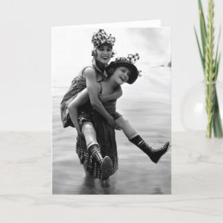 Gloria Swanson en Phyllis Haver Kaart