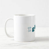 Gloria Typographie Café Mug (Gauche)
