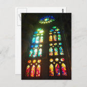 Gloride Glas in lood Windows Briefkaart (Voorkant / Achterkant)