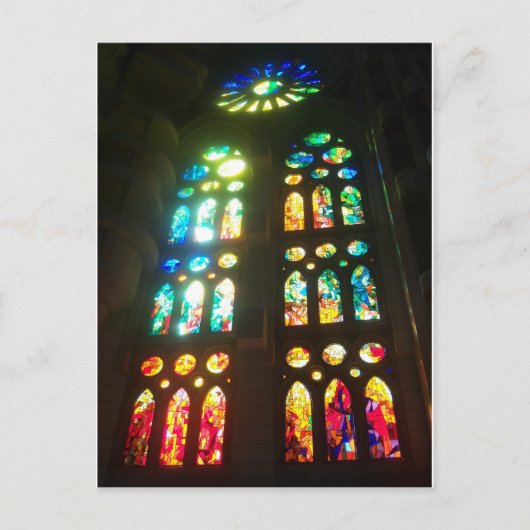 Gloride Glas in lood Windows Briefkaart (Voorkant)