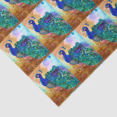 Gloride Peacock Alcohol Ink Tissuepapier (Detail)